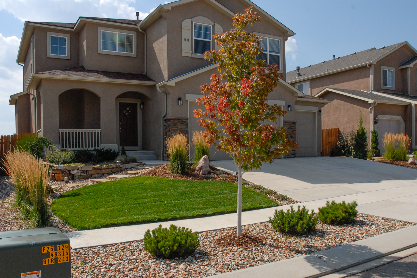 Easy Maintenance Front Yard
